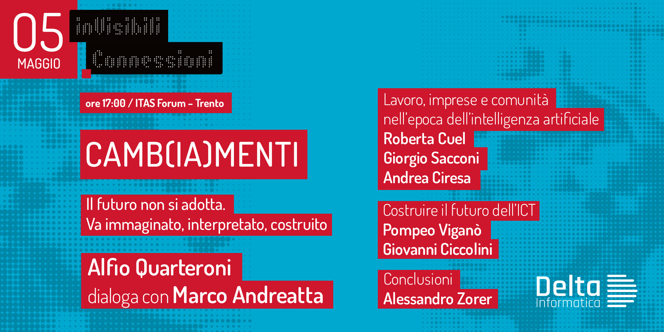 CAMB(IA)MENTI Il futuro non si adotta. Va immaginato, interpretato, costruito